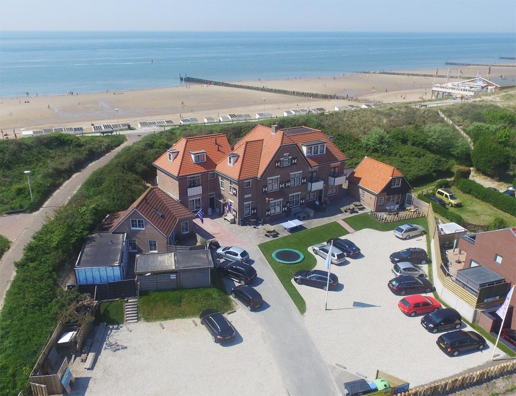 Hotel Haga vanuit de lucht